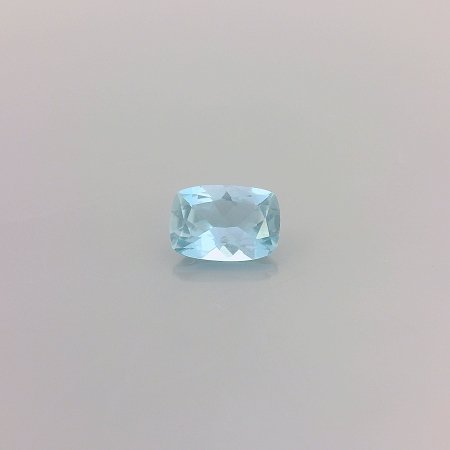 0.47 ct Cushion Blue Natural Aquamarine
