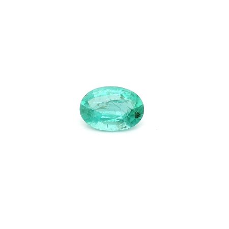 0.62 ct Oval Green Natural Emerald