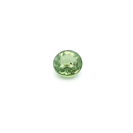 0.96 ct Round Green Natural Sapphire