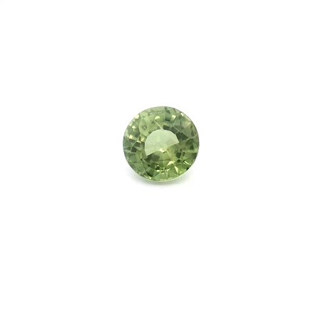1.10 ct Round Green Natural Sapphire