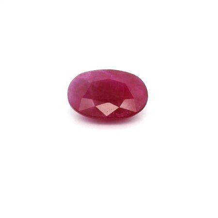1.87 ct Oval Red Natural Ruby