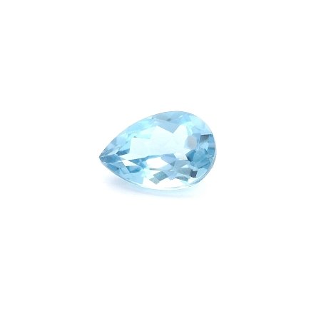 1.24 ct Pear Blue Natural Aquamarine