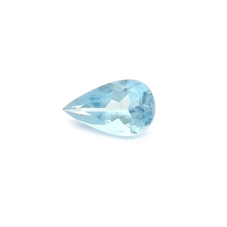 1.33 ct Pear Blue Natural Aquamarine