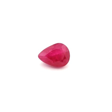 1.91 ct Pear Red Natural Ruby