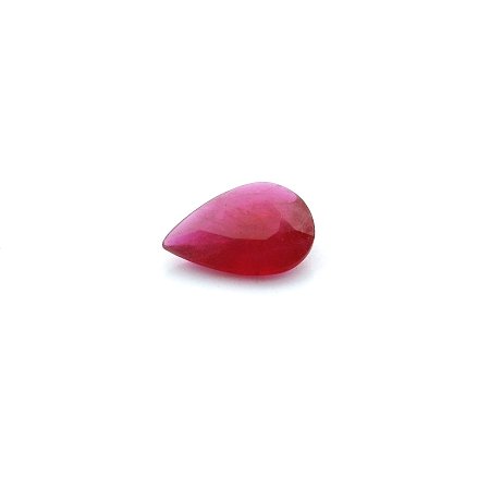 0.82 ct Pear Red Natural Ruby