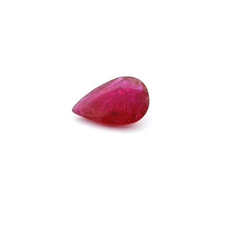 0.94 ct Pear Red Natural Ruby