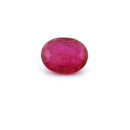 2.08 ct Oval Red Natural Ruby