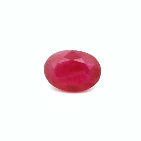 3.31 ct Oval Red Natural Ruby
