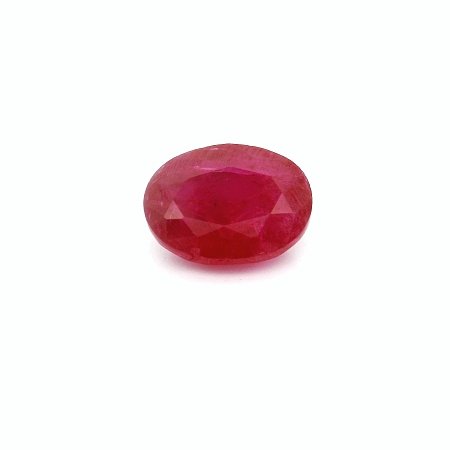 2.58 ct Oval Red Natural Ruby