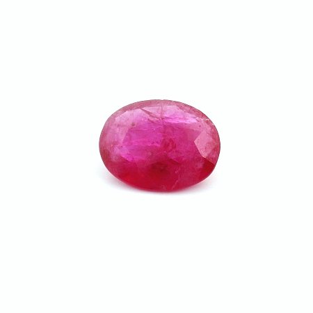 2.10 ct Oval Red Natural Ruby