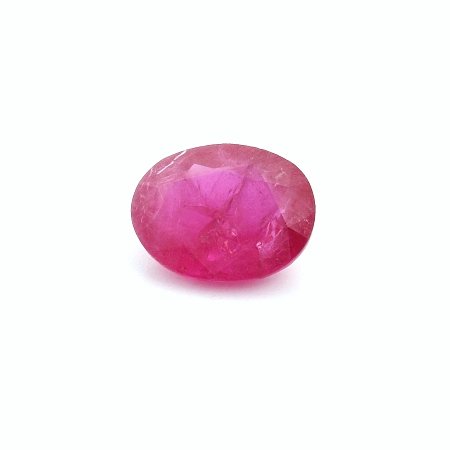 3.13 ct Oval Red Natural Ruby