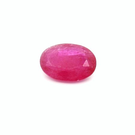 2.73 ct Oval Red Natural Ruby