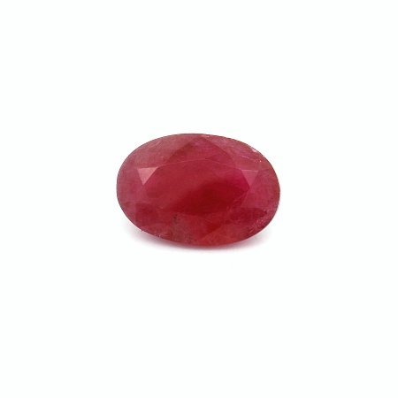2.81 ct Oval Red Natural Ruby
