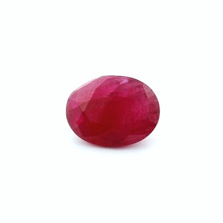 3.48 ct Oval Red Natural Ruby