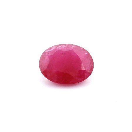 2.84 ct Oval Red Natural Ruby
