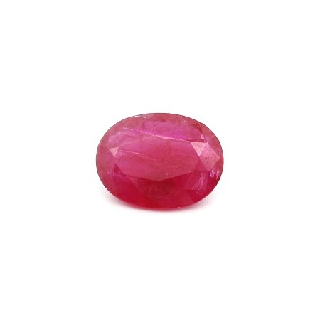 2.57 ct Oval Red Natural Ruby