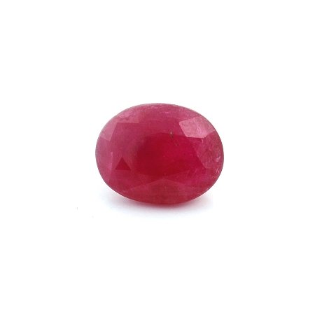 3.65 ct Oval Red Natural Ruby
