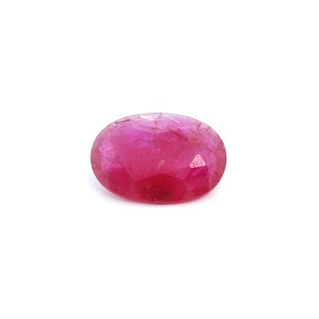 2.46 ct Oval Red Natural Ruby
