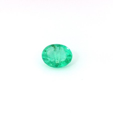 0.80 ct Oval Green Natural Emerald
