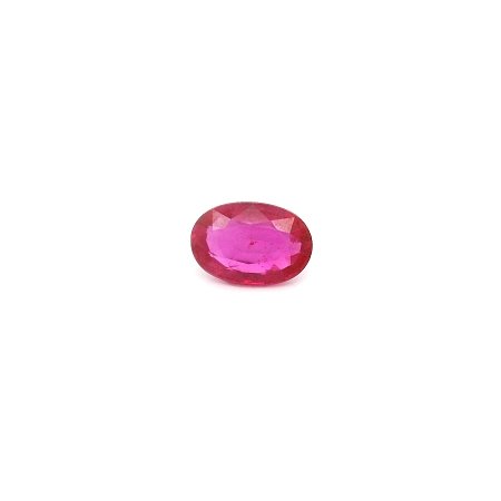 0.57 ct Oval Red Natural Ruby