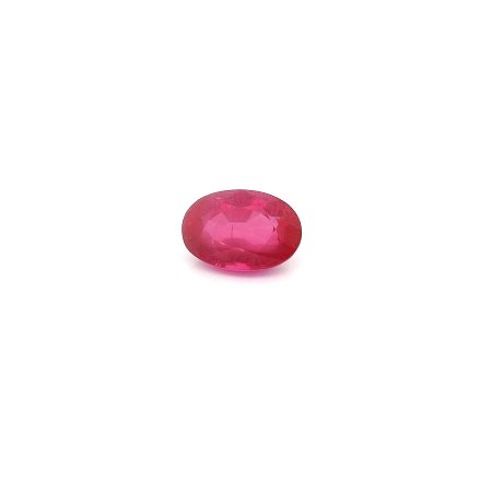 0.80 ct Oval Red Natural Ruby