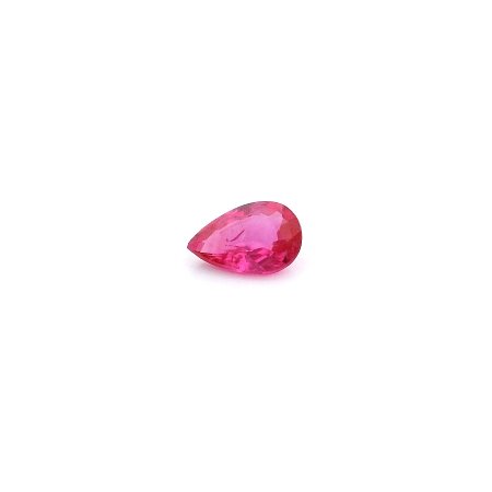 0.41 ct Pear Red Natural Ruby