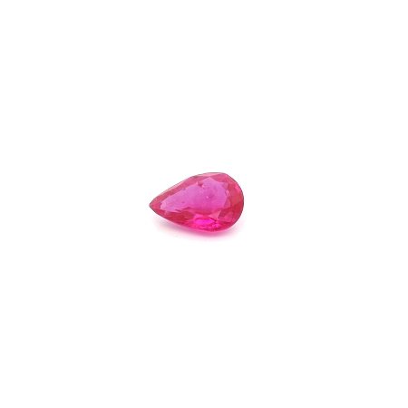 0.44 ct Pear Red Natural Ruby