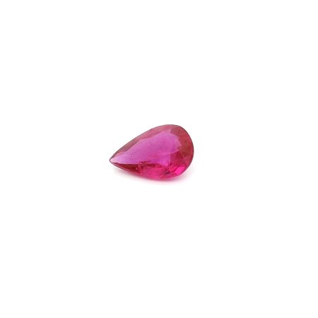 0.61 ct Pear Red Natural Ruby