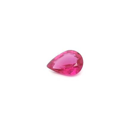 0.70 ct Pear Red Natural Ruby