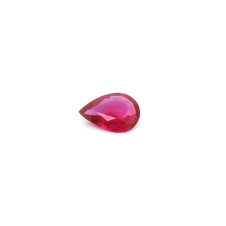 0.55 ct Pear Red Natural Ruby