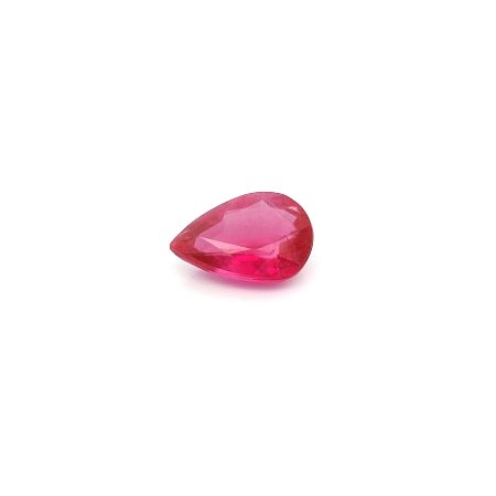 0.88 ct Pear Red Natural Ruby