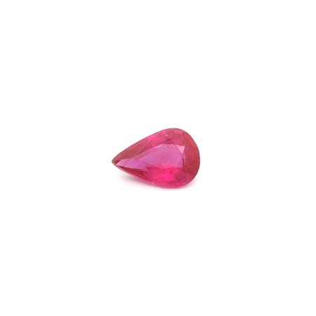 0.65 ct Pear Red Natural Ruby