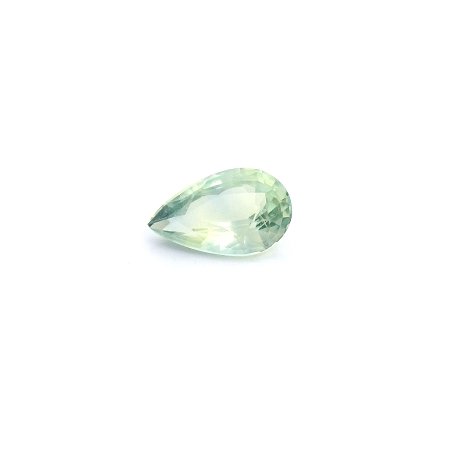 1.01 ct Pear Green Natural Sapphire