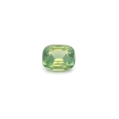 1.56 ct Cushion Green Natural Sapphire