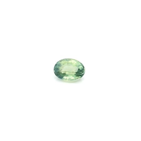 0.60 ct Oval Green Natural Sapphire