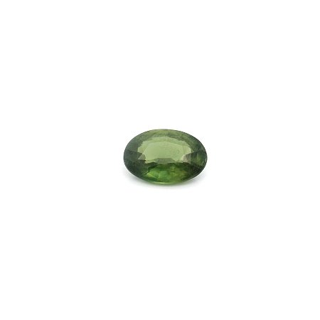 0.65 ct Oval Green Natural Sapphire