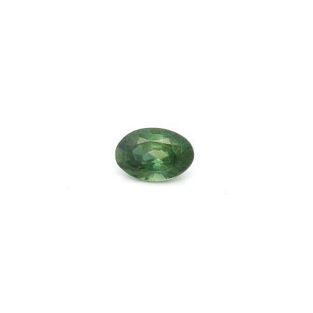 0.69 ct Oval Green Natural Sapphire