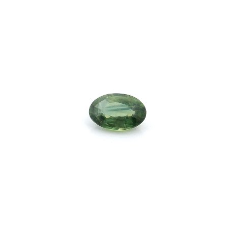 0.54 ct Oval Green Natural Sapphire