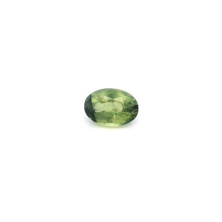 0.76 ct Oval Green Natural Sapphire