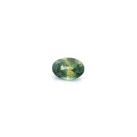 0.60 ct Oval Green Natural Sapphire