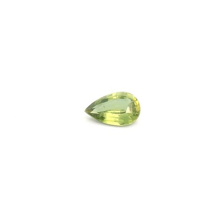0.46 ct Pear Green Natural Sapphire