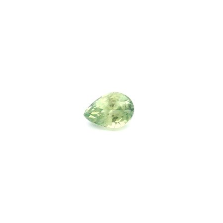 0.59 ct Pear Green Natural Sapphire