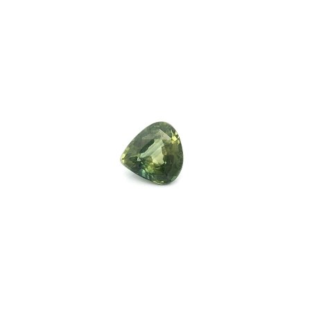 0.57 ct Pear Green Natural Sapphire