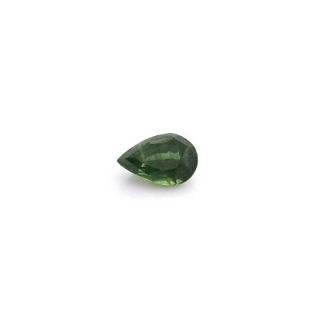 0.70 ct Pear Green Natural Sapphire