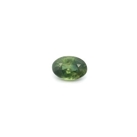 0.83 ct Oval Green Natural Sapphire
