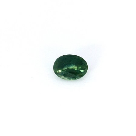 0.77 ct Oval Green Natural Sapphire