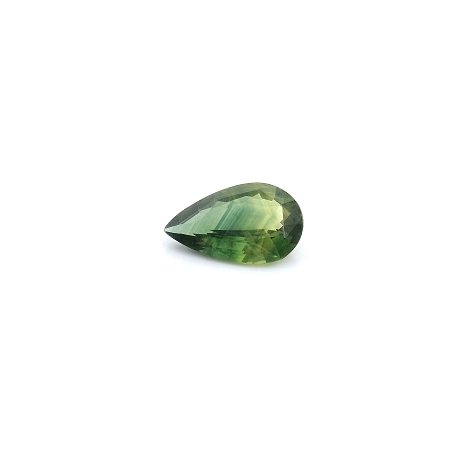 0.74 ct Pear Green Natural Sapphire
