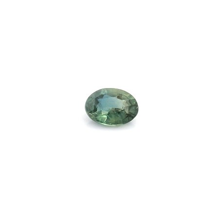 0.65 ct Oval Green Natural Sapphire