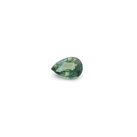 0.57 ct Pear Green Natural Sapphire