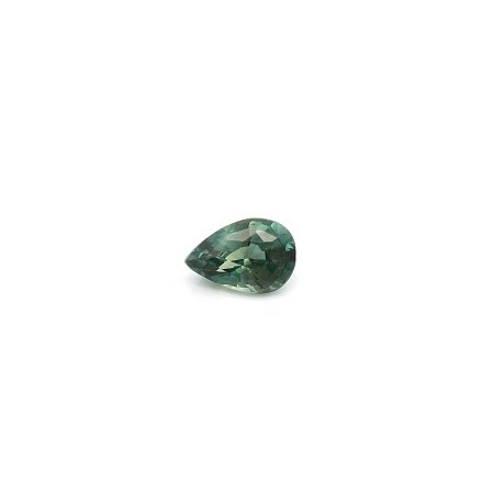 0.53 ct Pear Green Natural Sapphire